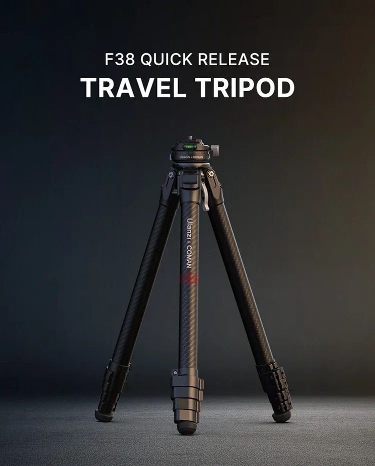 ULANZI Zero F38 Quick Release Carbon Fiber Tripod (Category: Tripods & Monopods) located in Las Pinas. Submitted by rare_legendaryseller (Listing ID 1468728901, Image 1). Description: *ULANZI Coman Zero F38 Quick Release Travel Carbon Fiber Tripod Model 3131 (18KG load capacity & 1.59M Max Height)* - Brand new and never been used or even opened - Product still wrapped in shipping package and with original package etc. - The only actual photos I c