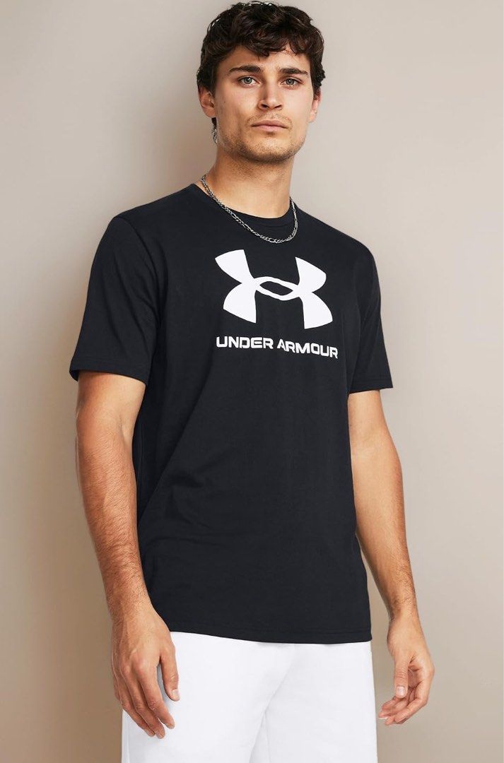 Under Armour Quick Dry Shirt (Category: Activewear) located in Cavite. Submitted by onebeancent (Listing ID 1468914599, Image 1). Description: Size: Medium Dimension: 20" Width | 27" Length Color: Black Color Rate: 10/10 Issue: None Condition: Like new‼️ Price: 450php Additional Shipping Fee (J&T Small Pouch) 75php Luzon 100php visayas 120php mindanao.