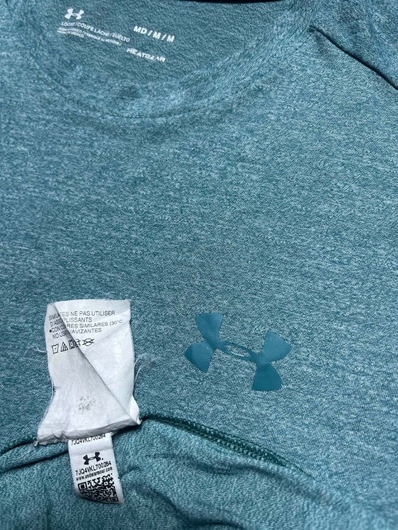 Under Armour Shirt 💯 (Category: Formal Shirts) located in Polomolok. Submitted by olaivarmanuel4-57684 (Listing ID 1468766548, Image 3). Description: Und*r Armour Heat Gear 🥶 • Size Medium • 20 x 27 Dimension • Like new condition • No issues 💯 • Pic. may vary due to lights Pm/Dm 📩 Disclaimer: Manuel "Be" Olaivar Jr. is an independent seller, Items I sell are thrifted second hand items, No copyright infringement intended. Brands that is/are me