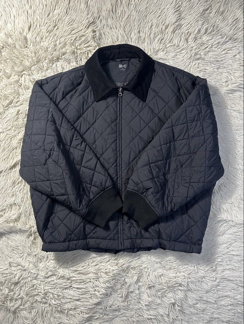 Uniqlo C Padded Blouson Black (Category: Coats, Jackets and Outerwear) located in Bulacan. Submitted by pickedout2023 (Listing ID 1468723488, Image 2). Description: XL on tag 25 width / 25 length Good as new.