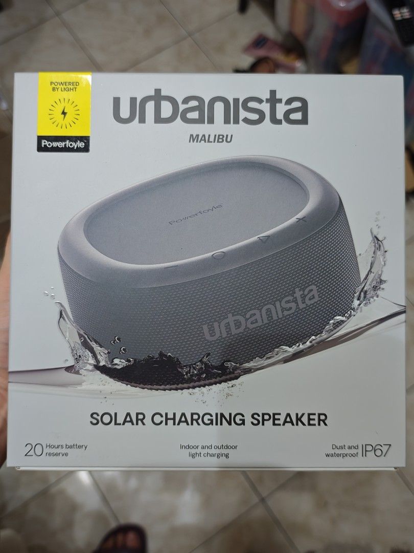 Urbanista Malibu Speaker (Category: Soundbars, Speakers & Amplifiers) located in Paranaque City. Submitted by givethtakethph (Listing ID 1468887838, Image 1). Description: Urbanista Malibu Speaker Good for trips, inuman, parties, gatherings, etc. Orig price is 8990, selling for 3999..