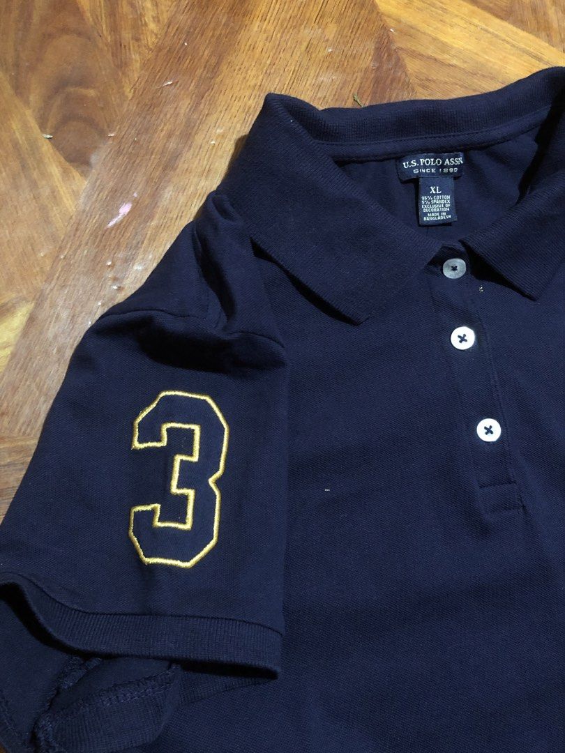 US Polo Assn Big Pony Womens (Category: Tshirts & Polo Shirts ) located in Zamboanga. Submitted by rifthrift.zc (Listing ID 1468778247, Image 3). Description: FOR SALE US PA WOMENS size Xl on tag W20L27 excellent condition color rate 10/10 250.