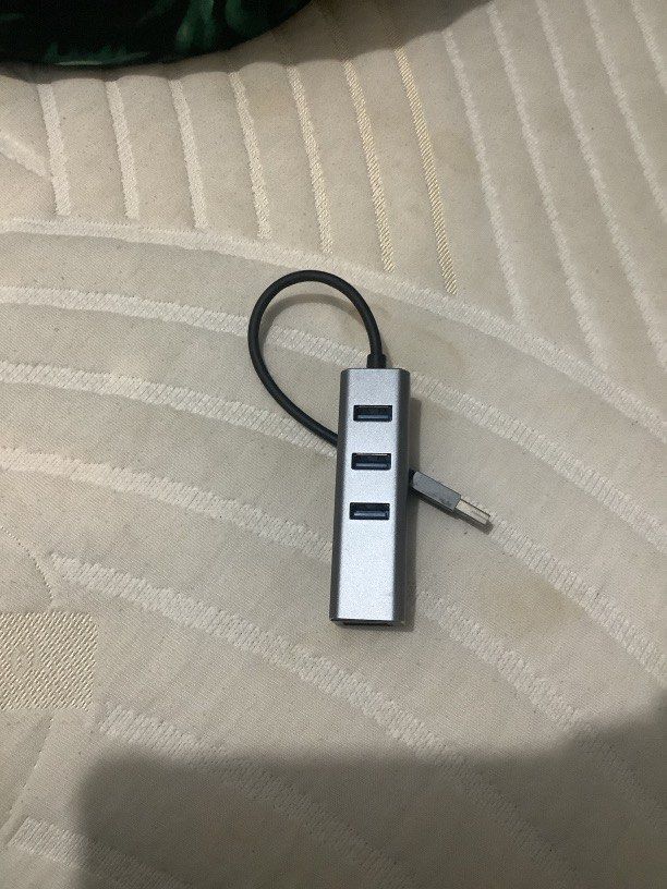 Usb Port Extender (Category: Other Accessories) located in Rizal. Submitted by casheworks (Listing ID 1468831017, Image 3). Description: Usb Hub 3.0 - 3 Ports - Ethernet Adapter - No issue RFS: Declutter 📍Angono, Rizal.