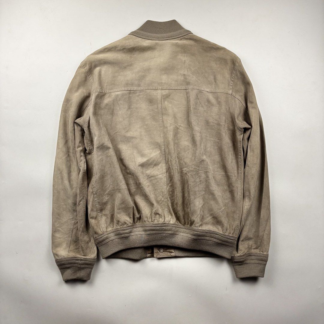 Valstar - Valstarino - Goat Suede Jacket (Category: Coats, Jackets and Outerwear) located in Makati City. Submitted by ragrepository (Listing ID 1468737887, Image 2). Description: Valstar - Valstarino - Goat Suede Jacket Tagged as 48 Length- 24.5” Pit to pit- 21.5” Sleeves- 24.5” Shoulder-18” Condition-9/10 Flaw- Minor patina marks, Tailors chalk mark .