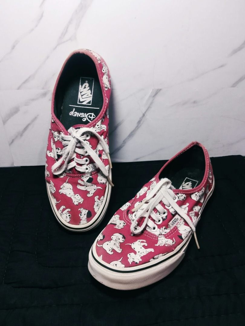 Vans Disney Dalmatian (Category: Shoe inserts) located in Caloocan City. Submitted by rodrosanes (Listing ID 1468855953, Image 3). Description: For sale Rare Vans Disney Dalmatian shoes. Rare find alert! Vans x Disney 101 Dalmatians up for grabs. Hard-to-find collection piece for Disney fans and sneakerheads! Item Name: Rare Vans x Disney 101 Dalmatians 721356 Size: US 9 for Women, 7.5 US for Men. (25.5 cm) Condition: Second-hand / Pre-loved Pric