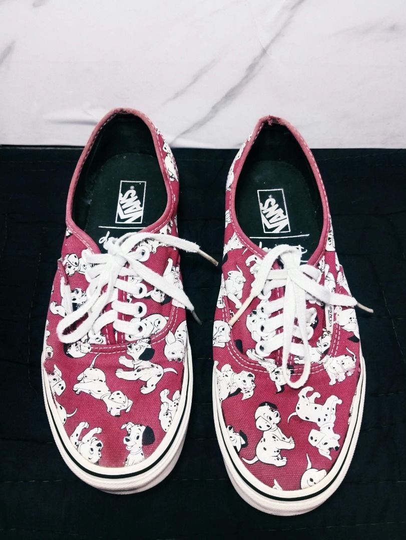 Vans Disney Dalmatian (Category: Shoe inserts) located in Caloocan City. Submitted by rodrosanes (Listing ID 1468855953, Image 1). Description: For sale Rare Vans Disney Dalmatian shoes. Rare find alert! Vans x Disney 101 Dalmatians up for grabs. Hard-to-find collection piece for Disney fans and sneakerheads! Item Name: Rare Vans x Disney 101 Dalmatians 721356 Size: US 9 for Women, 7.5 US for Men. (25.5 cm) Condition: Second-hand / Pre-loved Pric