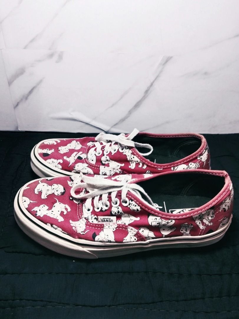 Vans Disney Dalmatian (Category: Shoe inserts) located in Caloocan City. Submitted by rodrosanes (Listing ID 1468855953, Image 2). Description: For sale Rare Vans Disney Dalmatian shoes. Rare find alert! Vans x Disney 101 Dalmatians up for grabs. Hard-to-find collection piece for Disney fans and sneakerheads! Item Name: Rare Vans x Disney 101 Dalmatians 721356 Size: US 9 for Women, 7.5 US for Men. (25.5 cm) Condition: Second-hand / Pre-loved Pric