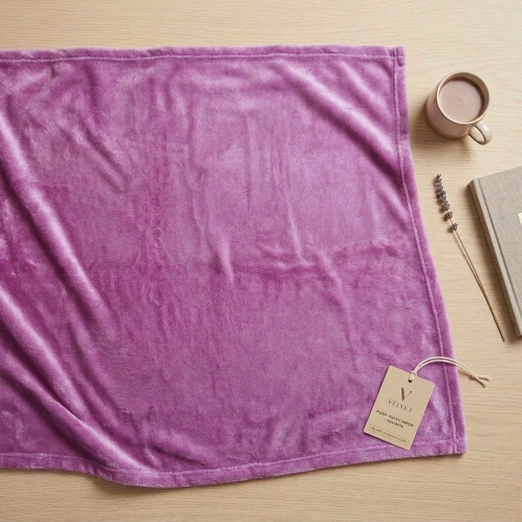 Velvet Blanket (Category: Bedding & Towels) located in Manila. Submitted by jinariii (Listing ID 1468870899, Image 1). Description: ▫️NEW ▫️Velvety fabric ▫️Shiny magenta in color 🔺RFS: wrong color 💰MOP: BPI | Maribank | MAYA | GCash.