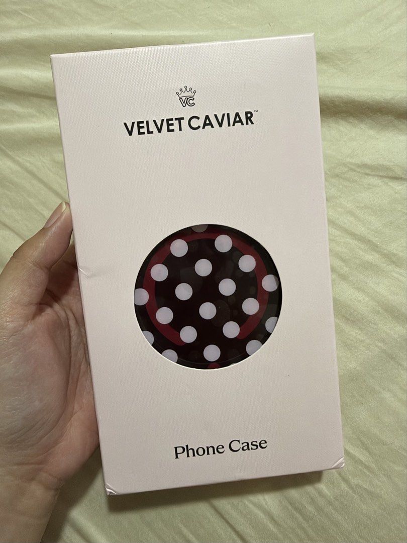 Velvet Caviar Raspberry Polka Dot iPhone 17 Pro Case (Category: Cases & Sleeves) located in Valenzuela. Submitted by danabananani (Listing ID 1468851545, Image 3). Description: - Has a small scratch - Still complete with box - Magsafe - Negotiable.