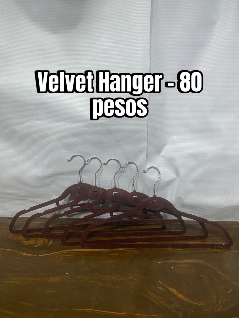 Velvet Hanger TAKE ALL (Category: Everything Else Others) located in Manila. Submitted by dealrack (Listing ID 1468883108, Image 1). Description: .
