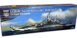 VeryFire 1/700 USS Missouri BB-63 US Navy Battleship Deluxe Model Kit ...