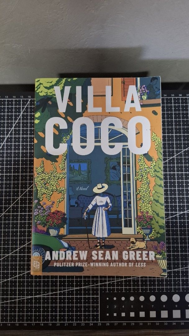 Villa Coco by Andrew Sean Greer Export Edition (Category: Storybooks) located in Quezon City. Submitted by arkiv.ph (Listing ID 1468805118, Image 2). Description: Condition: Clean pages, solid spine, no annotations. First edition, First print. MOP: Bank transfer to Metrobank or Maya 📩 Please DM me for more pictures/angles! Thank you! 📦 Packing: Items are carefully packed. Delivery/pickup only (see details below).