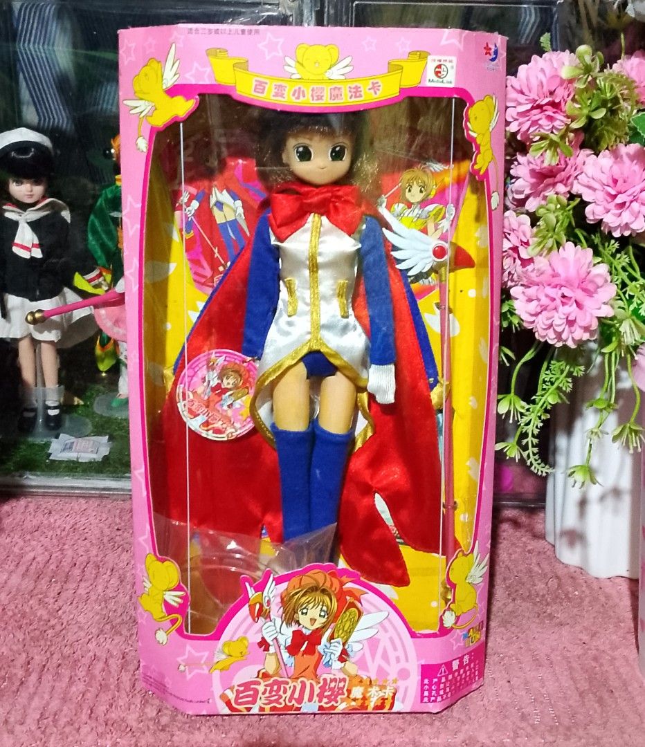 Vintage Card captor Sakura doll (Category: Figurines & Statues) located in Bacoor. Submitted by barbiesauurrr (Listing ID 1468791738, Image 1). Description: Vintage Card Captor Sakura doll Complete with wand and a stand inside the box Box is in good condition Good for display ✨ 1,299 Buy Nyo na.