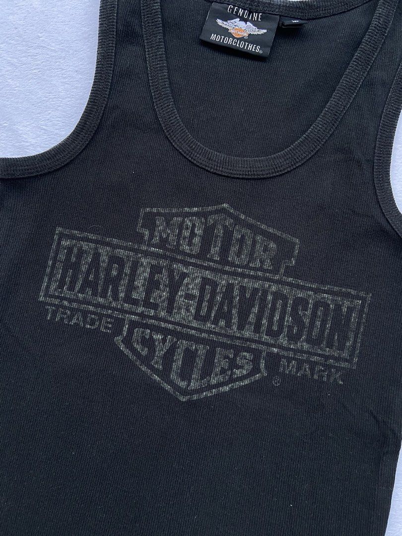 Vintage Harley Davidsons (Category: Blouses) located in General Santos City (Dadiangas). Submitted by kala_chuchi (Listing ID 1468813322, Image 3). Description: Size. Small 13 inches width 25.5 inches length No flaws Over all condition Excellent .