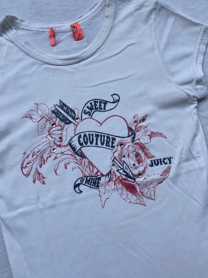 Vintage Juicy Couture (Category: Blouses) located in General Santos City (Dadiangas). Submitted by kala_chuchi (Listing ID 1468814248, Image 3). Description: Size. Petite 14 inches width 22.5 inches length No flaws Over all condition Excellent .