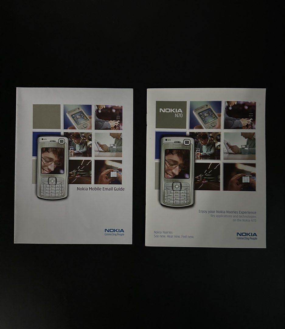 Vintage Nokia N70 Original Documentation and Software Bundle (Category: Other Mobile & Gadget Accessories) located in Batangas. Submitted by batang_90s_ako (Listing ID 1468811261, Image 3). Description: Vintage Nokia N70 Original Documentation and Software Bundle - Nokia N70 user manuals - Nokia N70 CD installer - Nokia MultiMediaCard (MMC) 128 MB - Purchased date: May 20, 2007 .