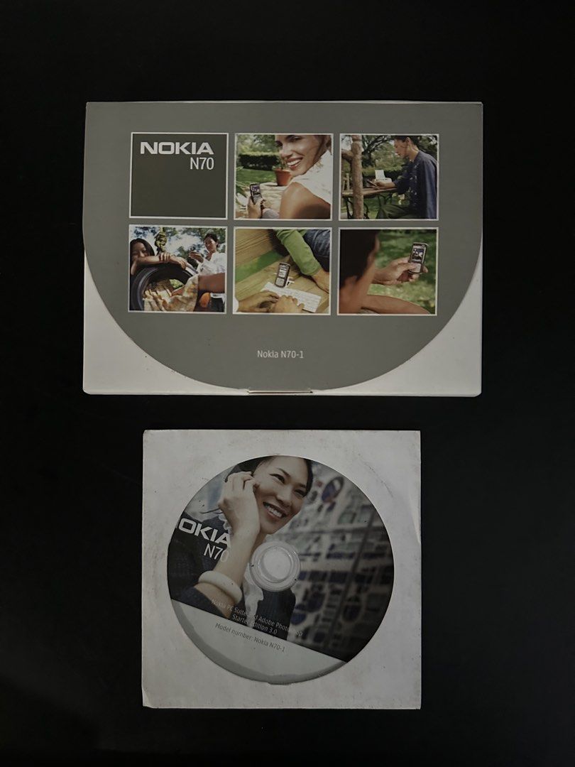 Vintage Nokia N70 Original Documentation and Software Bundle (Category: Other Mobile & Gadget Accessories) located in Batangas. Submitted by batang_90s_ako (Listing ID 1468811261, Image 1). Description: Vintage Nokia N70 Original Documentation and Software Bundle - Nokia N70 user manuals - Nokia N70 CD installer - Nokia MultiMediaCard (MMC) 128 MB - Purchased date: May 20, 2007 .