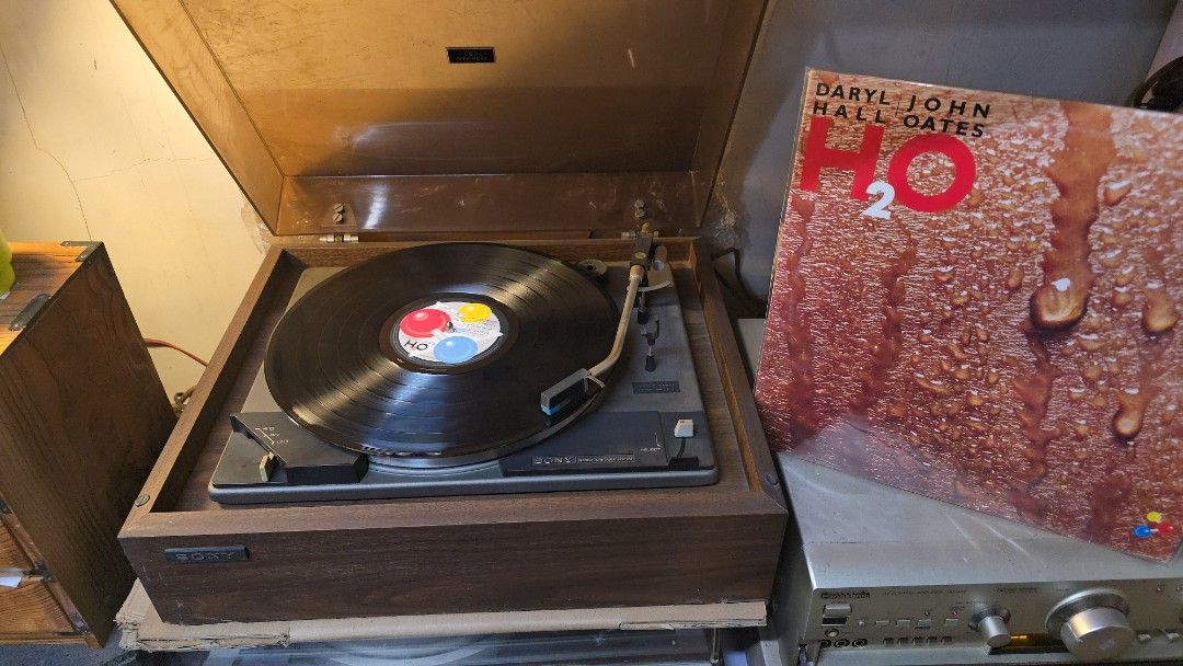 Vintage Sony PS-300 Idler type, semi automatic Turntable (Category: Portable Music Players) located in Caloocan City. Submitted by Lan_cab (Listing ID 1468888691, Image 3). Description: - Vintage Sony PS-300, Idler Type -Semi Automatic -33 and 45 RPM - Comes complete with orig tonearm, cartridge, and stylus -orig sony 45 adapter - Fully tested and spins properly - Standard RCA audio connections -all orig no history of repairs - made in Japan , ac