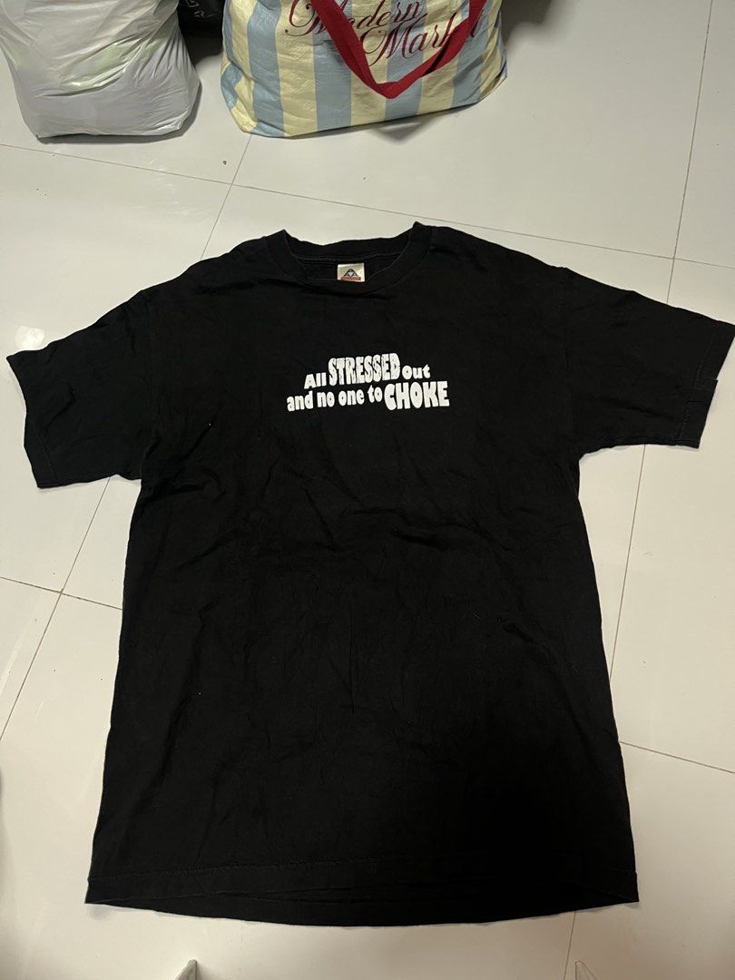 vintage statement shirt (Category: Tshirts & Polo Shirts ) located in San Simon. Submitted by wegintal (Listing ID 1468817736, Image 2). Description: vintage statement shirt Triple A on tag size large size L 21.5 x 30 Good condition ₱650+sf or offer.