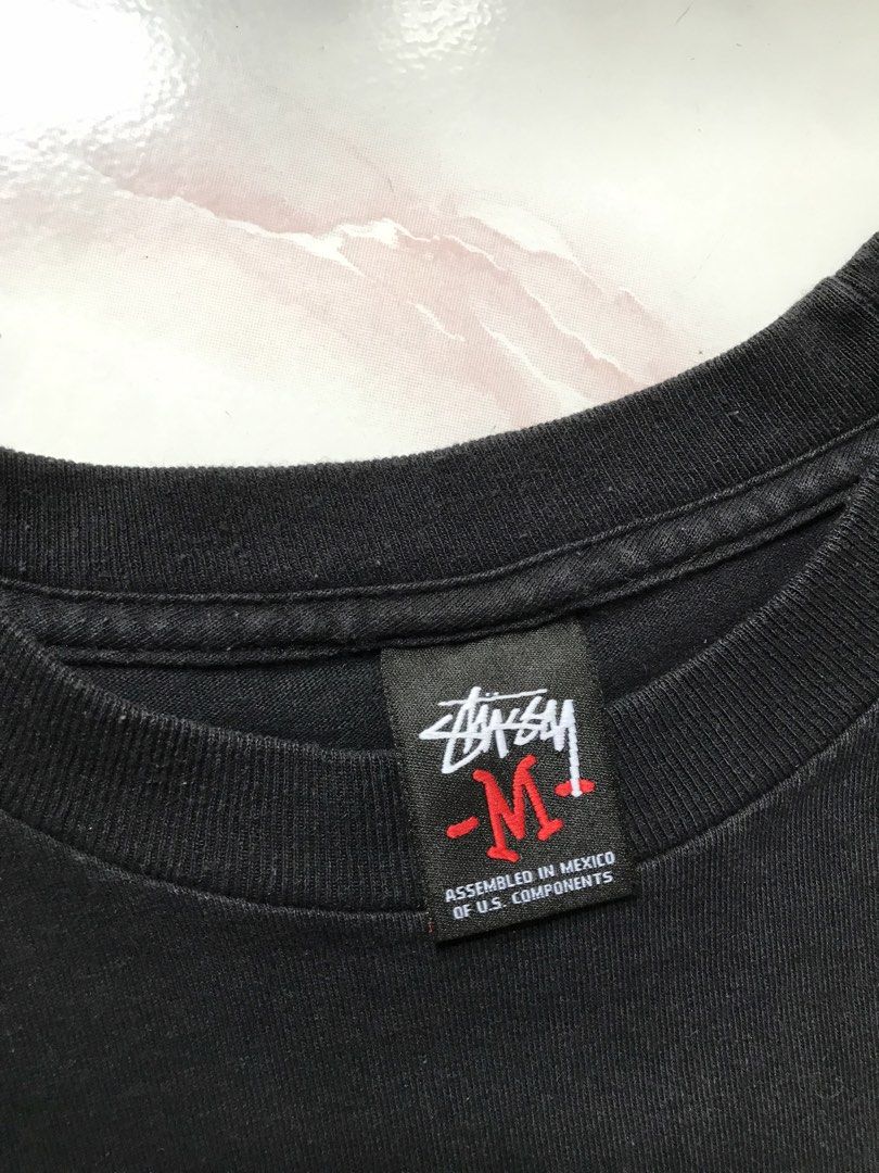 VINTAGE STUSSY (Category: Activewear) located in Manila. Submitted by crismil1 (Listing ID 1468732404, Image 3). Description: DIMES 28 LENGTH 20 WIDTH NO ISSUE 9/10 COLOR RATE EXCELLENT CONDITION .