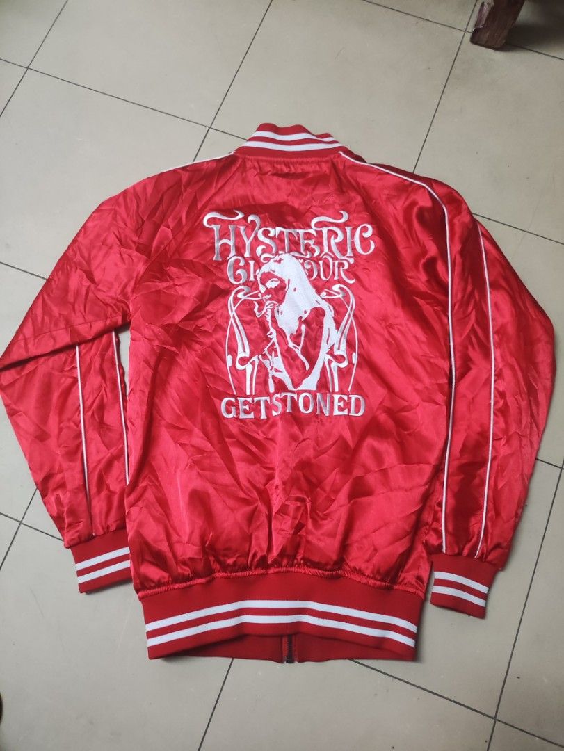 vintage y2k hysteric glamour (Category: Coats, Jackets and Outerwear) located in Bacoor. Submitted by silverdeer-ba35 (Listing ID 1468732170, Image 3). Description: forsale vintage y2k®️ hysteric glamour japan getstoned satin jacket no tags fit size. small to medium actual dimes 19 x 26 as new condition sariwa no issue 3k lang yours na bacoor cavite location DM📩 sure buyer..tnxxx.