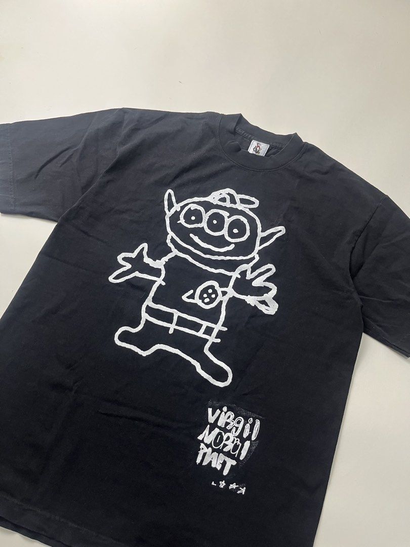 Virgil Normal Tee (Category: Tshirts & Polo Shirts ) located in Makati City. Submitted by ufcknwthbst (Listing ID 1468733201, Image 2). Description: 20 inch width 28 inch length 9.5/10 condition No issue.