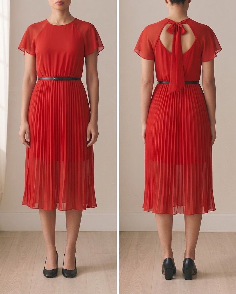 WAREHOUSE RED PLEATED DRESS (Category: Evening dresses & gowns) located in Marikina City. Submitted by minimalistmanila (Listing ID 1468738147, Image 1). Description: New Warehouse red pleated dress. Bought in Warehouse London. Fits small. Worth P6,400. Order now!.
