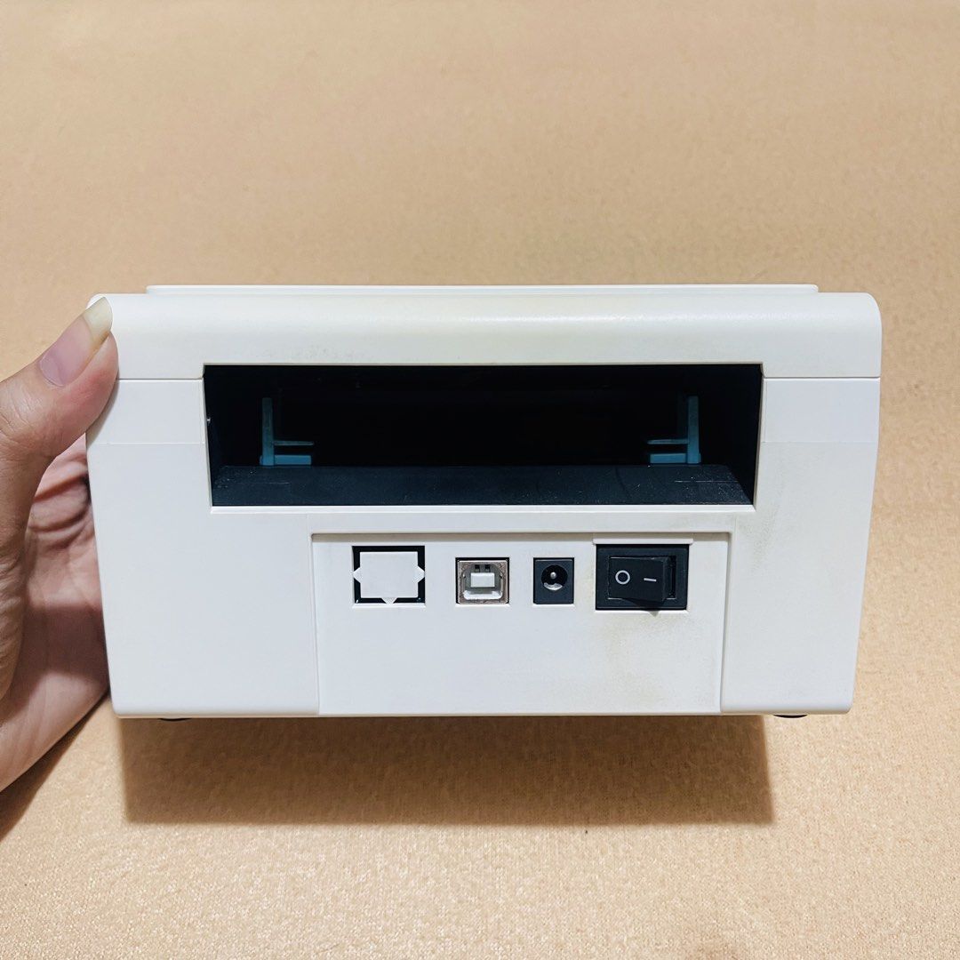 Waybill Printer [DEFECTIVE] (Category: Printers, Scanners & Copiers) located in Manila. Submitted by jinariii (Listing ID 1468872583, Image 2). Description: ❌DEFECTIVE❌ ▫️Zlabel Waybill Printer ▫️Selling for scraps ▫️All accessories included (with charger) ▫️Free waybill sticker ▫️Free waybill printer organizer 🔺RFS: Sometime it prints, sometimes it doesn’t😭 💰MOP: BPI | Maribank | MAYA | GCash.