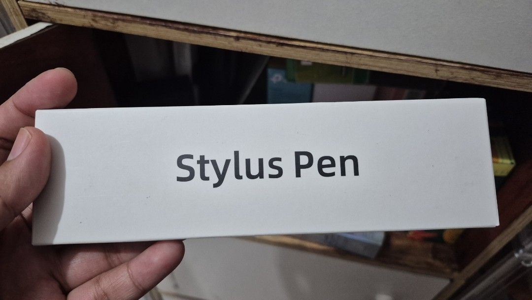 White Stylus Pen with USB Charging Cable (Category: Stationery & School Supplies) located in Pasig City. Submitted by yilin04 (Listing ID 1468925506, Image 1). Description: - Color: Clean white finish with a sleek design - Compatibility: Works with tablets and touchscreens - Ready to use: Straight out of the box - What's included: USB charging cable and replacement tips in original packaging - Ideal for: Daily note-taking and drawing.