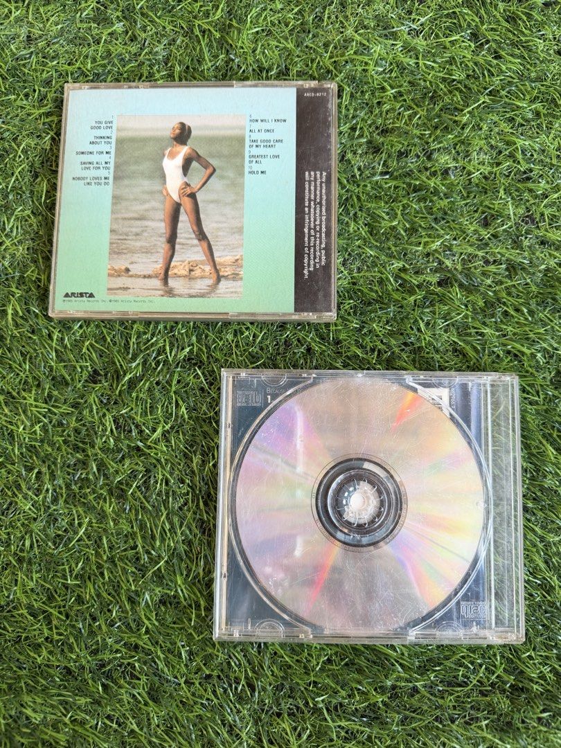 Whitney | Celine Bundle or Split (Category: CDs & DVDs) located in Makati City. Submitted by thethrilltofind (Listing ID 1468850639, Image 2). Description: Whitney Houston - S/T (1985) ₱250 only Celine Dion - Because You Loved Me / The Power of the Dream (1996) ₱200 only Bundle - ₱380.