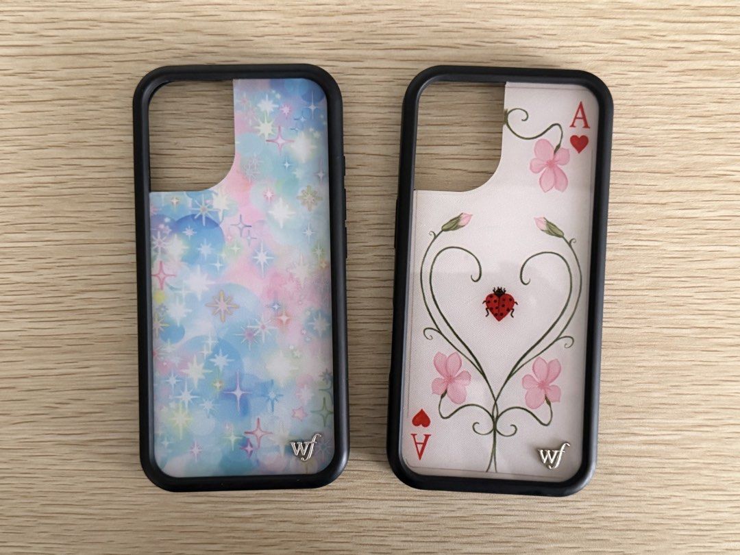Wildflower Cases for iPhone 17 (Category: Cases & Sleeves) located in Cavite. Submitted by chicasclothes (Listing ID 1468803203, Image 1). Description: Selling my IP17 Wildflower Cases! 1000 each, 1850 if getting both :) - Very protective! Used but shows no obvious signs of wear. - Ordered from the US! - Original price from WF is around 40USD or almost 2400PHP each so this is a steal - Can also show order email if needed to prove that cases are o