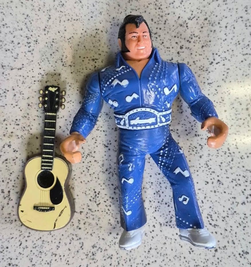 WWF Honky Tonk Man (Complete) Action Figure (Category: Figurines & Statues) located in Tagaytay City. Submitted by gracey332 (Listing ID 1468890006, Image 1). Description: Notice: >> PRICE Negotiable. Message us for discount! > ACTUAL PHOTOS posted >>>> What you see is what you get. <<<<<<< > This is loose and used figure without the original box > Original / Authentic > Give us a chat if you have questions / inquiries before purchasing. Thank yo