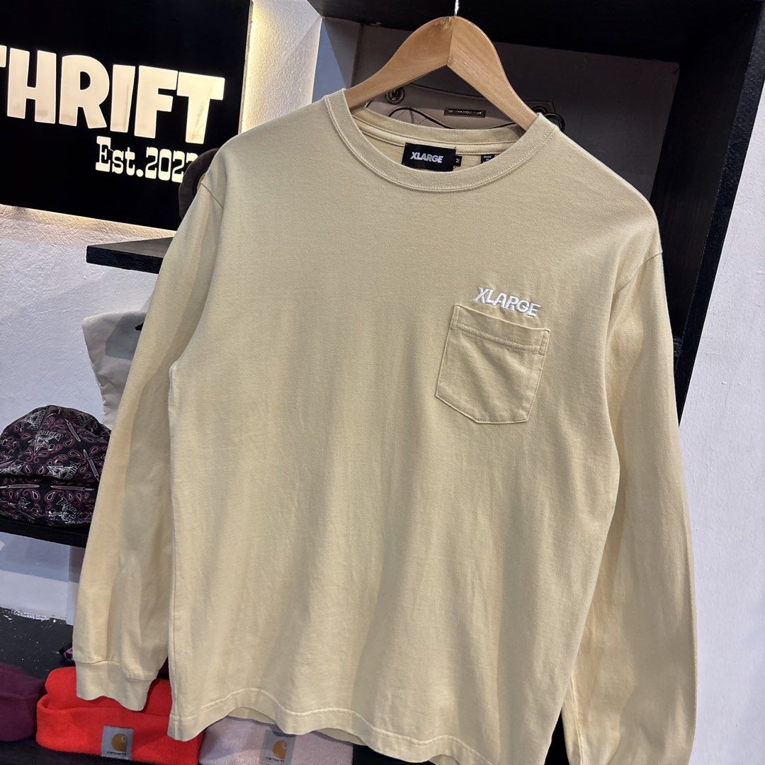 X-Large Pocket Longsleeve (Category: Activewear) located in Rizal. Submitted by doyskie.star (Listing ID 1468737343, Image 3). Description: XLARGE POCKET LONGSLEEVE 20 x 26.5 COMPLETE TAGS GOOD CONDITION.