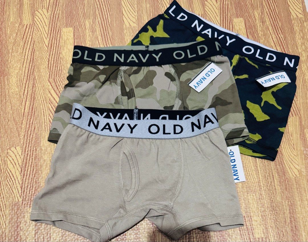Xs old navy boxer (Category: Babies & Kids Fashion) located in Tarlac. Submitted by kai.0621 (Listing ID 1468784707, Image 1). Description: Set of 3(4-5 yrs old) .