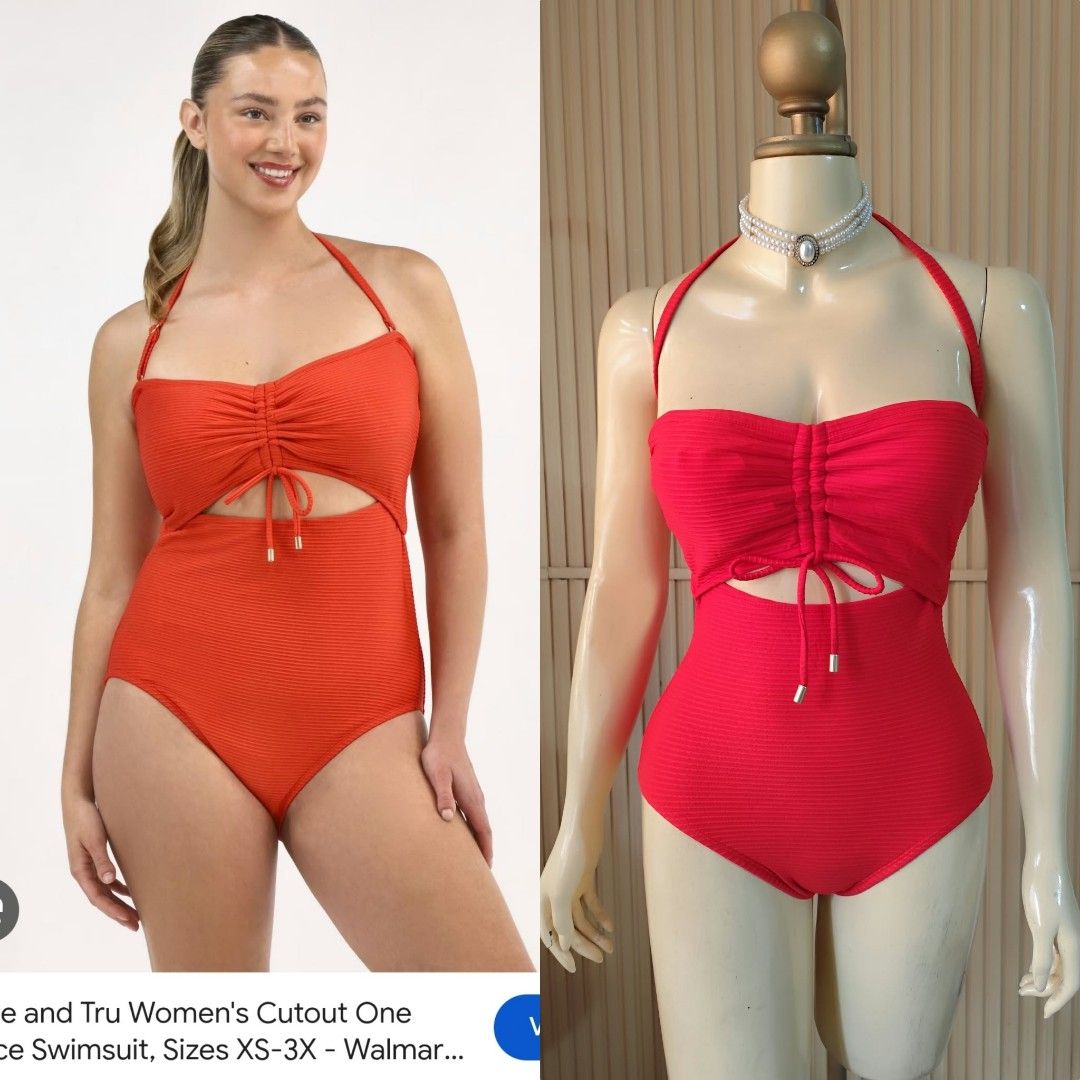 (XS) Time & Tru Swimsuit (Category: Bikinis & Swimsuits) located in Paranaque City. Submitted by sl_shop05 (Listing ID 1468726970, Image 2). Description: 🌻Like New🌻 🌼Brand: TIME & TRU ➡️Padded ✨Size: XS ❎𝑨𝒍𝒍 𝒊𝒕𝒆𝒎𝒔 𝒂𝒓𝒆 𝑷𝑹𝑬𝑳𝑶𝑽𝑬𝑫 𝒊𝒏 𝑮𝒐𝒐𝒅 𝑪𝒐𝒏𝒅𝒊𝒕𝒊𝒐𝒏 ❎𝑷𝒍𝒆𝒂𝒔𝒆 𝒅𝒐 𝒎𝒂𝒏𝒂𝒈𝒆 𝒚𝒐𝒖𝒓 𝒆𝒙𝒑𝒆𝒄𝒕𝒂𝒕𝒊𝒐𝒏𝒔. ❎𝑾𝑨𝑺𝑯 𝒃𝒆𝒇𝒐𝒓𝒆 𝑼𝑺𝑬‼️ ❎𝑩𝑼𝒀 𝒂𝒕 𝒚𝒐𝒖𝒓 𝒐𝒘𝒏 𝒓𝒊𝒔𝒌‼️ ❎𝑵𝑶 𝑹𝑬𝑻𝑼𝑹𝑵, 𝑵𝑶 𝑬𝑿