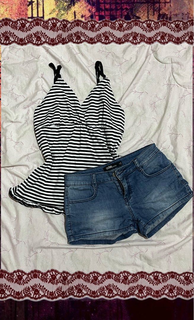 Y2K Clothing (Category: Shirts) located in Hermosa. Submitted by kennyneverdies (Listing ID 1468758258, Image 3). Description: DM ME!! Handpicked these cuties myself! ˶>⩊<˶ 𑣲 Some pieces have brand tags like Ralph Lauren, American Eagle & Tonlion (authenticity is not guaranteed) while some are unbranded. Mostly black and pink pieces for my girlies! Thank you! ‎ . ݁⋆ ۶ৎ ݁˖ . ݁.