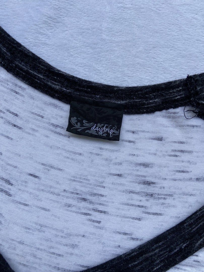 Y2K Grunge, Daytrip (Category: Blouses) located in General Santos City (Dadiangas). Submitted by kala_chuchi (Listing ID 1468807493, Image 3). Description: Size. Medium 16 inches width 25 inches length Flaws. Missing few gems Over all condition Excellent .