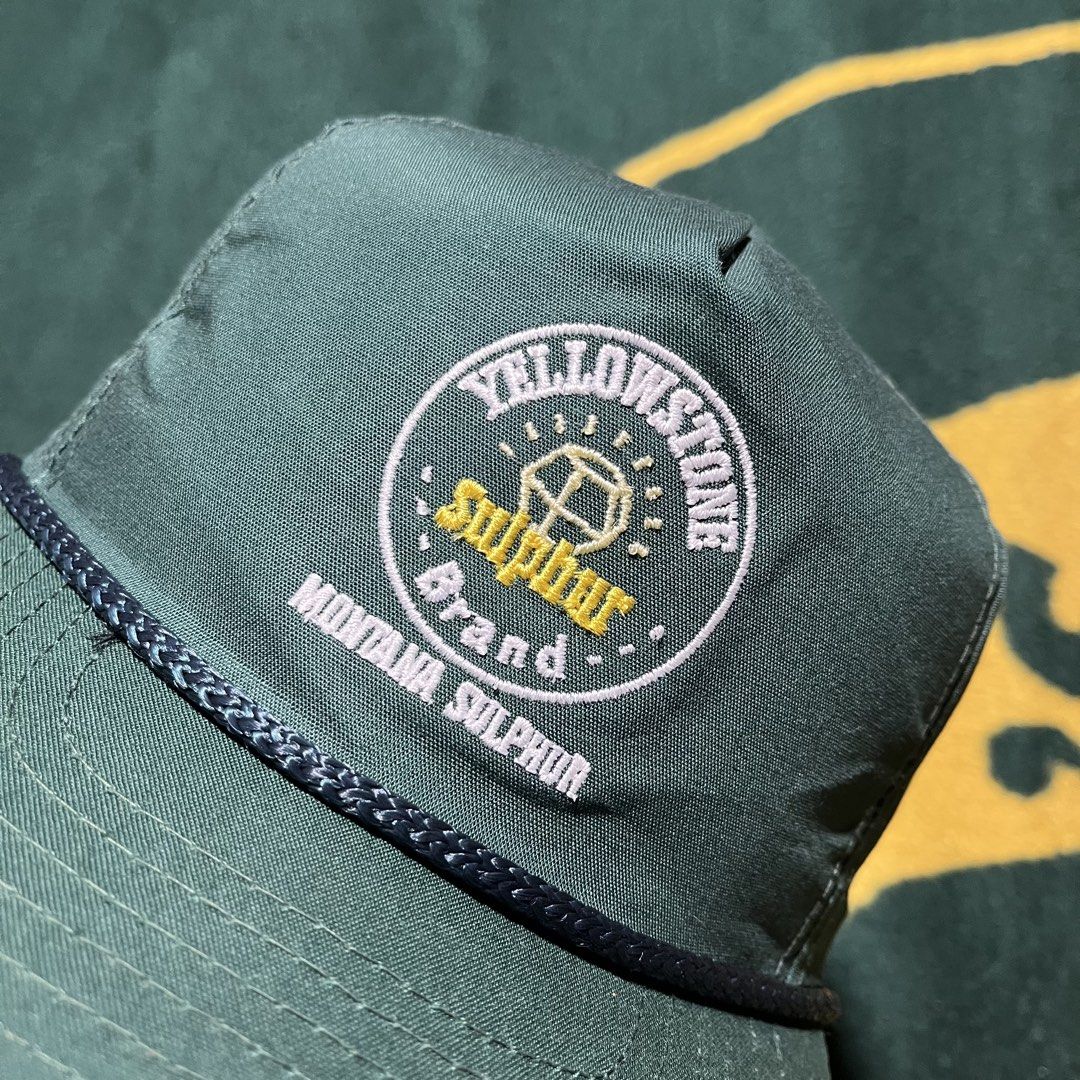 YELLOWSTONE CAP OSFM YOUNGAN SNAPBACK (Category: Caps & Hats) located in Matalom. Submitted by lusthades066353 (Listing ID 1468782174, Image 2). Description: YELLOWSTONE CAP OSFM YOUNGAN SNAPBACK VERY GOOD CONDITION ISSUE LAST PIC 400+SF PM ME‼️.