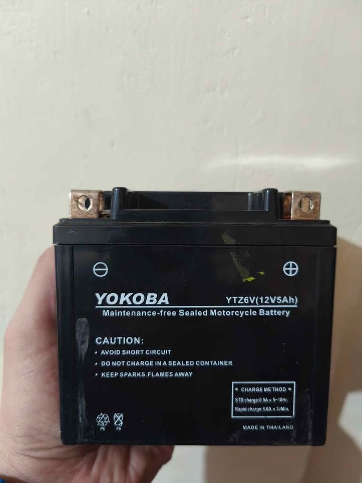 Yokoba YTZ6V (Category: Bicycles) located in Makati City. Submitted by tomfie (Listing ID 1468722213, Image 3). Description: Used only for 4 months on Nmax V2. Comes with free GS battery..