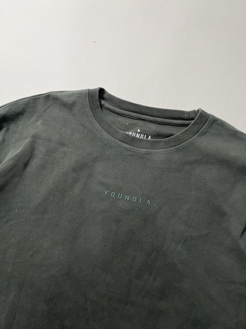YoungLA Sweatshirt (Category: Coats, Jackets and Outerwear) located in Makati City. Submitted by ufcknwthbst (Listing ID 1468738131, Image 2). Description: 22 inch width 26 inch length 9.5/10 condition No issue.