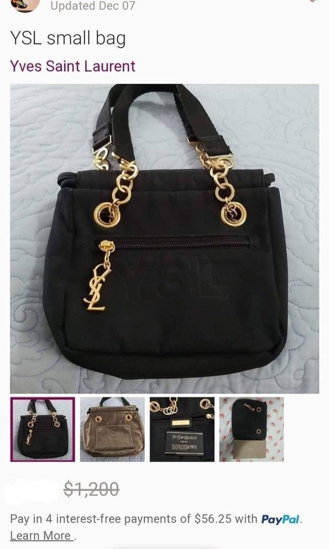 YSL Bag (Category: Shoulder Bags) located in Angeles City. Submitted by mjshoppingretail (Listing ID 1468748594, Image 2). Description: all is Orig like new.