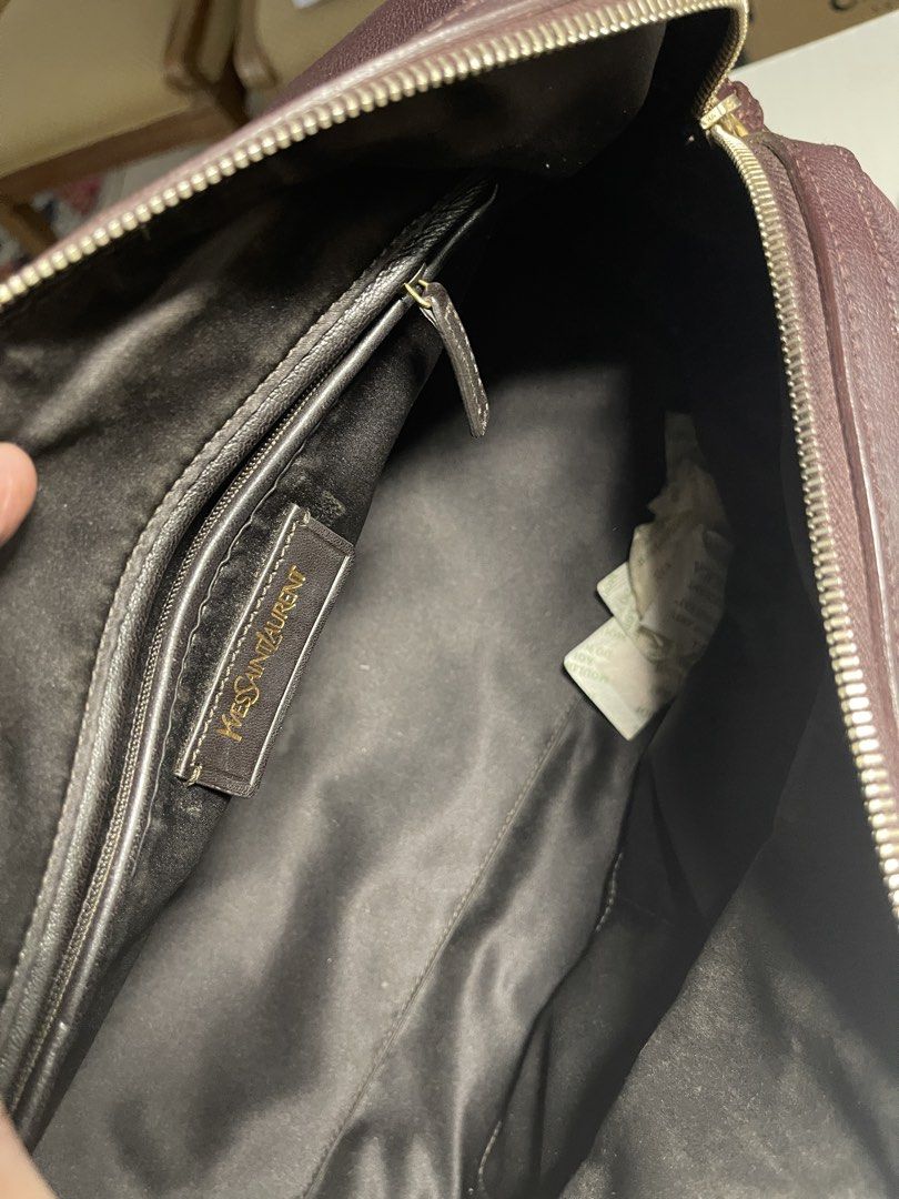 YSL large doctors bag (Category: Shoulder Bags) located in Mandaluyong City. Submitted by coolmeybab (Listing ID 1468775029, Image 3). Description: Original - bought at Shangrila Mall Brown leather doctor’s bag Complete with dust bag Please see pictures for details on size references and the only issue on the leather strap.