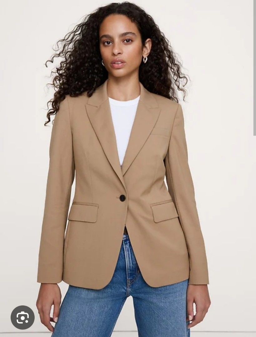 Zara brown Blazer (Category: Coats, Jackets and Outerwear) located in Manila. Submitted by PrinceDani.Clothing (Listing ID 1468763358, Image 1). Description: zara brown women blazer xs on tag medium to semi large fit 19in width 28in length excellent condition .