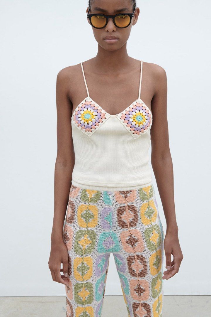 Zara crocheted (Category: Sleeveless) located in Naga. Submitted by jamilaph (Listing ID 1468802580, Image 1). Description: .