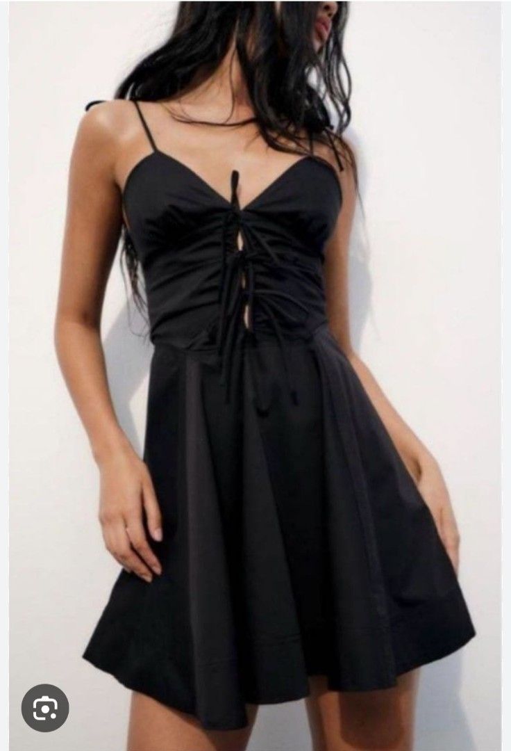 Zara Dress (Category: Dresses) located in Baguio. Submitted by k_style_co_preloved (Listing ID 1468776209, Image 2). Description: ON SALE! SALE! SALE! 🎉 ✨ SALE GUIDELINES ✨ 📌 Fixed Price Only – All sale items are offered at their final prices. No haggling or further negotiations, please. ❤️ 📏 Flat-Lay Measurements: 🔎 Flaws/Remarks: Authentic zara 💯. brandnew/unused item but accidentally removed tag. 💸 PAYMENT METHOD: bank transfer, gcash 📦