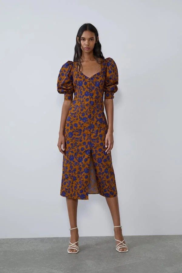 ZARA Midi Dress (Category: Dresses) located in Cebu City. Submitted by _labelscebu (Listing ID 1468762276, Image 1). Description: .