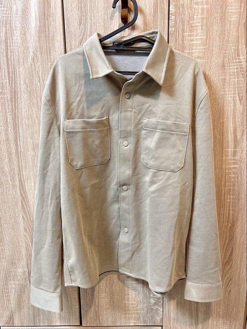 ZARA Textured Longsleeve Polo (Category: Coats, Jackets and Outerwear) located in Cebu City. Submitted by shop.bydee (Listing ID 1468829334, Image 1). Description: Zara Longsleeve Polo • Size XL • Used twice only No meet-ups, only delivery. SF will be shouldered by the buyer. 📍Cebu.