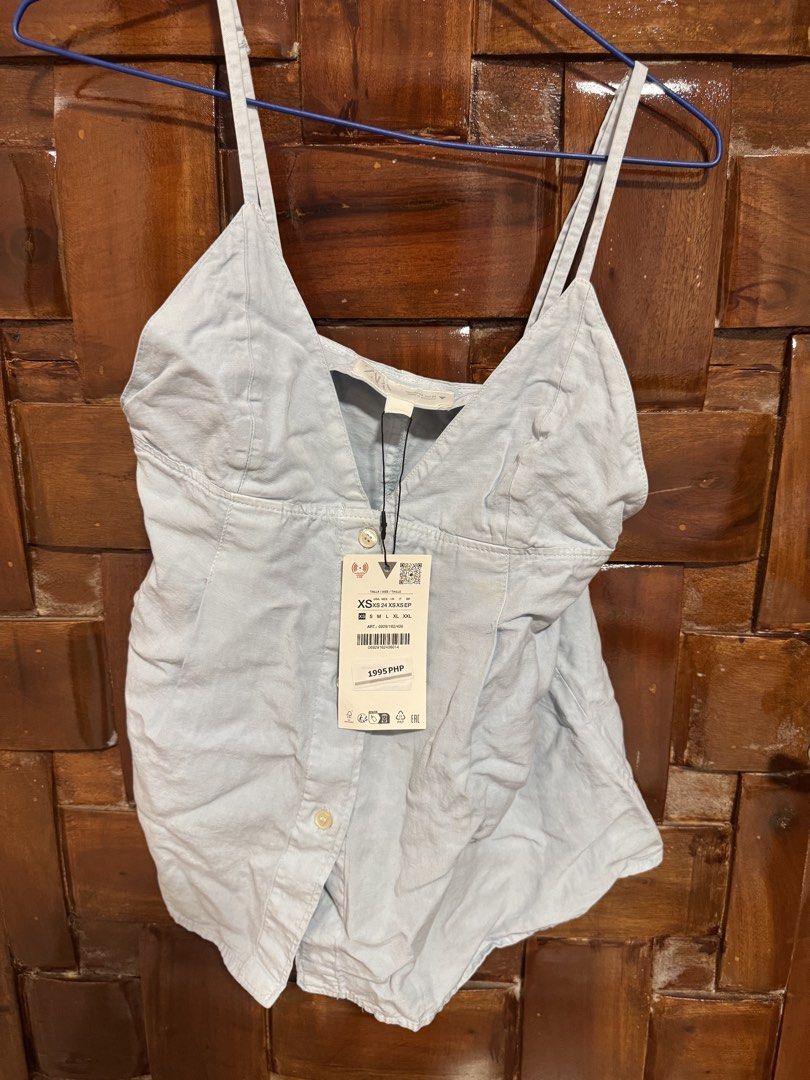 ZARA TOP (Category: Sleeveless) located in Manila. Submitted by rluvs09 (Listing ID 1468889468, Image 2). Description: .