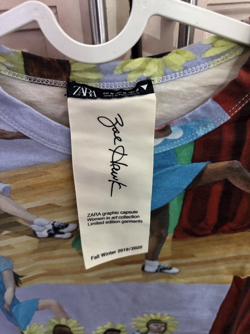 Zara Zoe Hawk T-Shirt (Category: Shirts) located in Manila. Submitted by harleyy1230 (Listing ID 1468901285, Image 2). Description: From the Fall/Winter 2019/2020 collection.