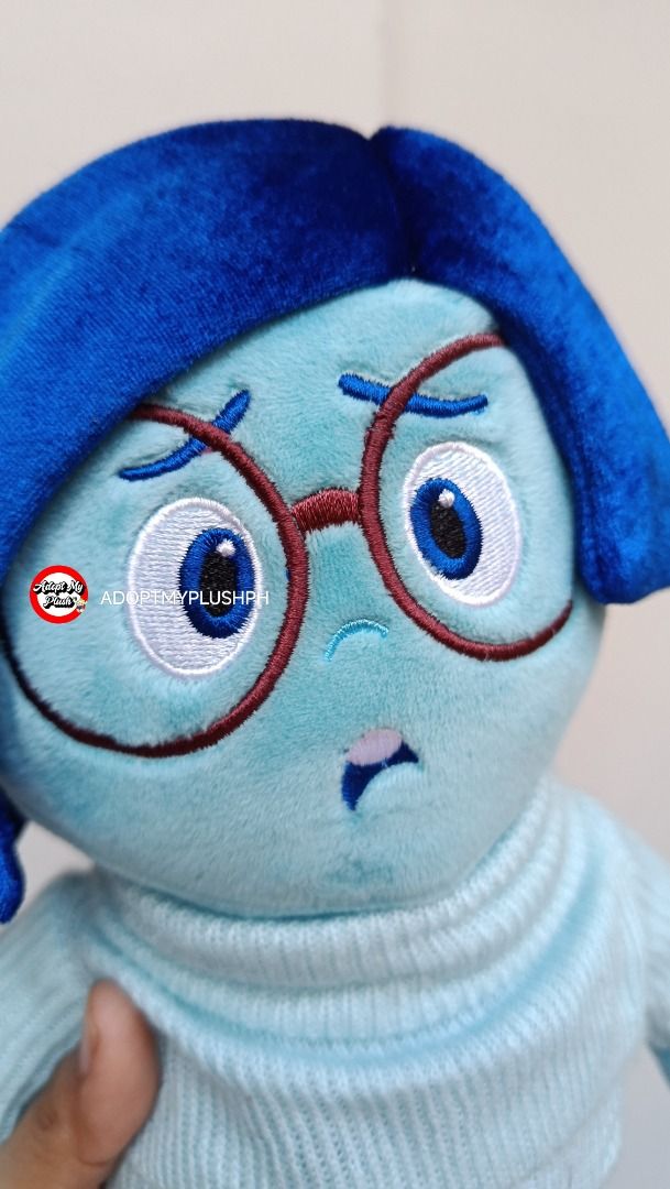11" Disney Pixar | Inside Out, Sadness plush (Category: Plushies & Soft Toys) located in Taguig. Submitted by adopt.my.plush.ph (Listing ID 1468938246, Image 1). Description: NWOT.